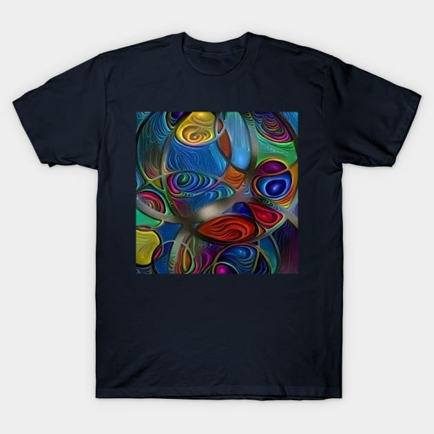 Modern art abstract T-Shirt by rolffimages